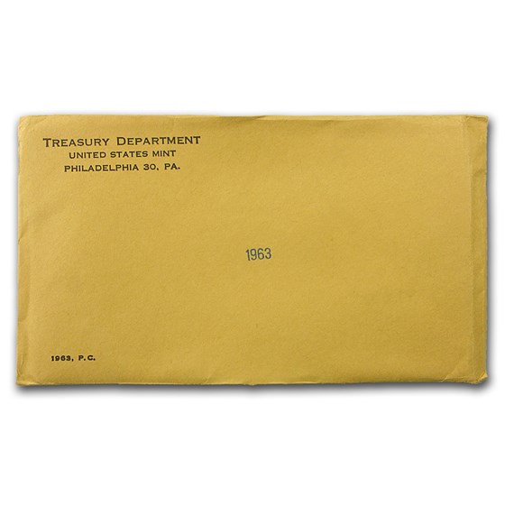 1963 U.S. Proof Set (Sealed Mint Envelope) 1963 U.S. Proof Set (Sealed Mint Envelope)
